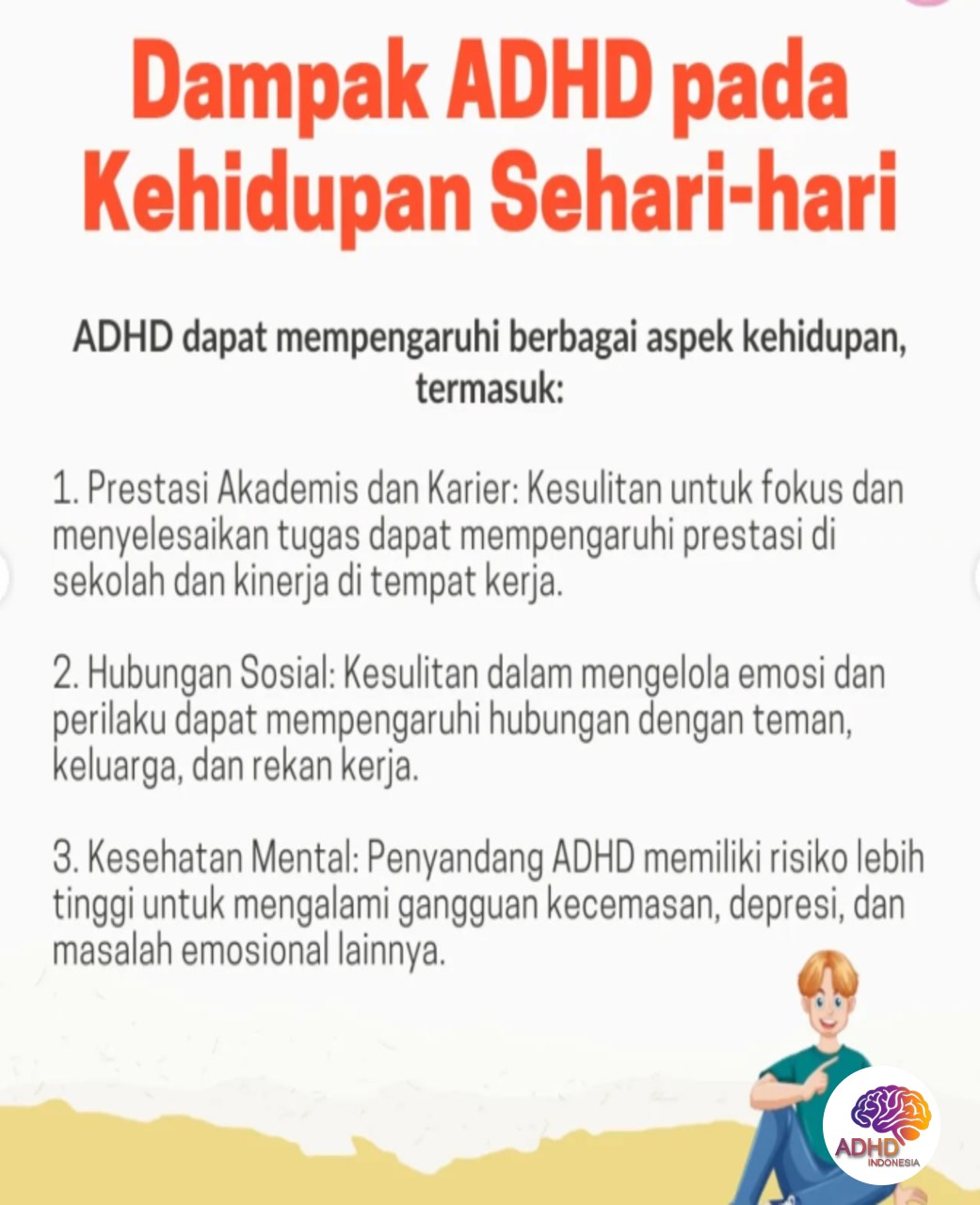 ADHD dan Hubungan Sosial Anak di Lingkungan Sekolah di Kota Cirebon