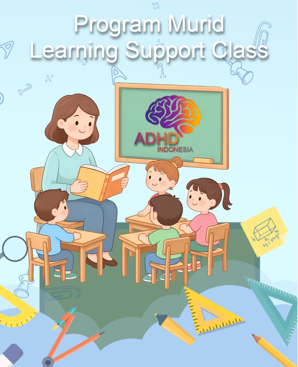 Program ADHD Indonesia Kota Cirebon Kelas Pendampingan Belajar (Learning Support Class)